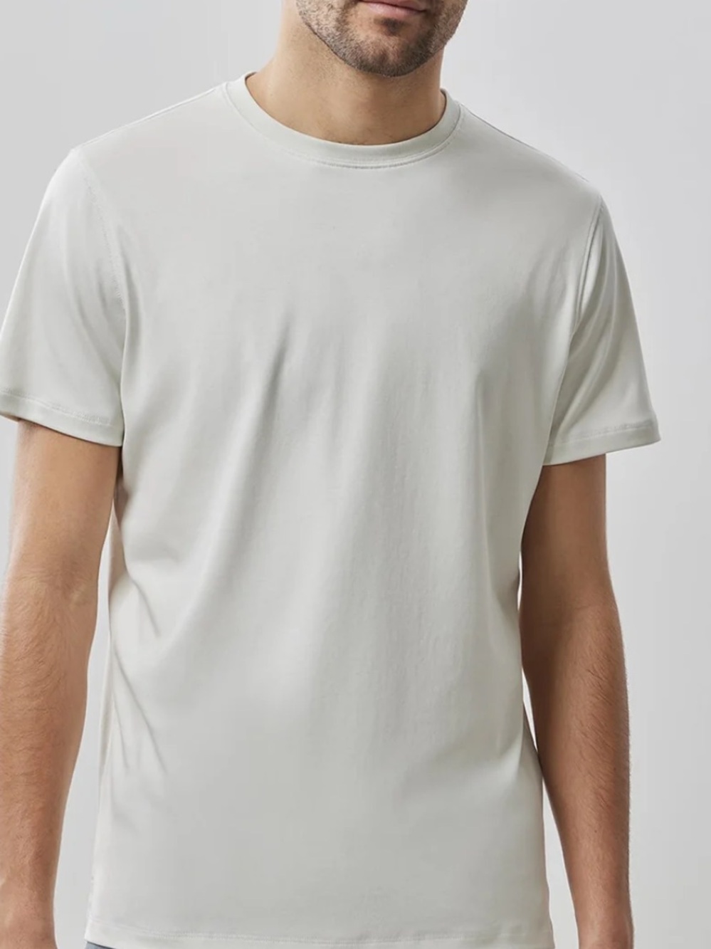 Cotton Short Sleeve Crew Neck Tee 100% cotton